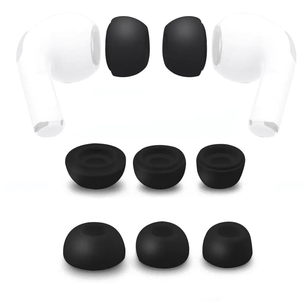 Vervangende Oordopjes voor Apple AirPods Pro – Memory Foam (3 Paar)