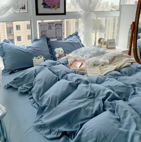 Lace Three-Piece Bed Set