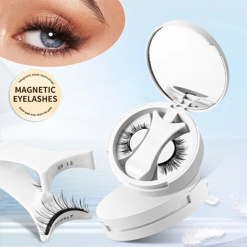 Magnetische valse wimpers met opbergdoos