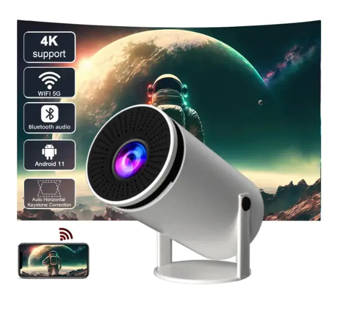 HD Projector - Transformeer je woonruimte in een mini-bioscoop