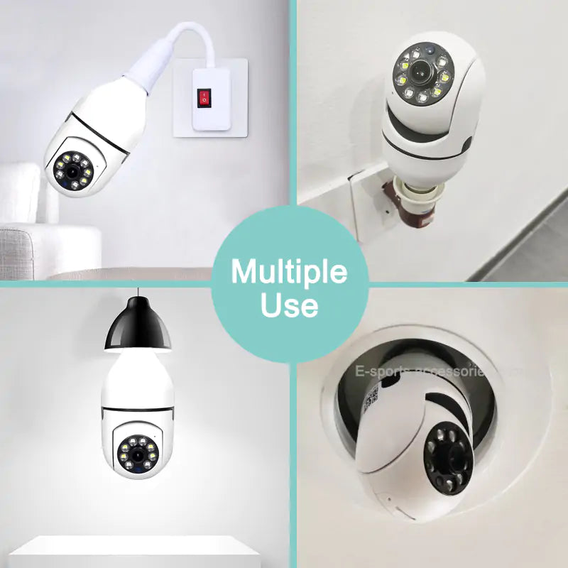 Sercurity Camera - Met Lampfitting
