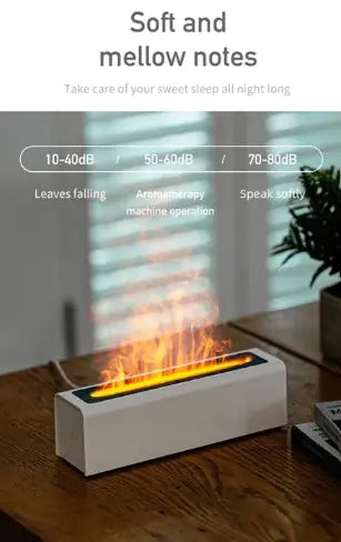 Flame Aromatherapie Diffuser Luchtbevochtiger
